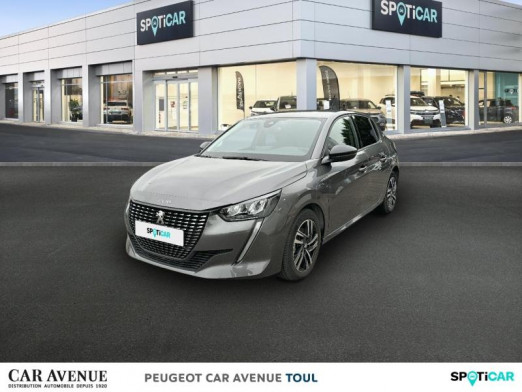 Used PEUGEOT 208 1.2 PureTech 100ch S&S Allure 2023 Gris Platinium (M) € 16,495 in Toul