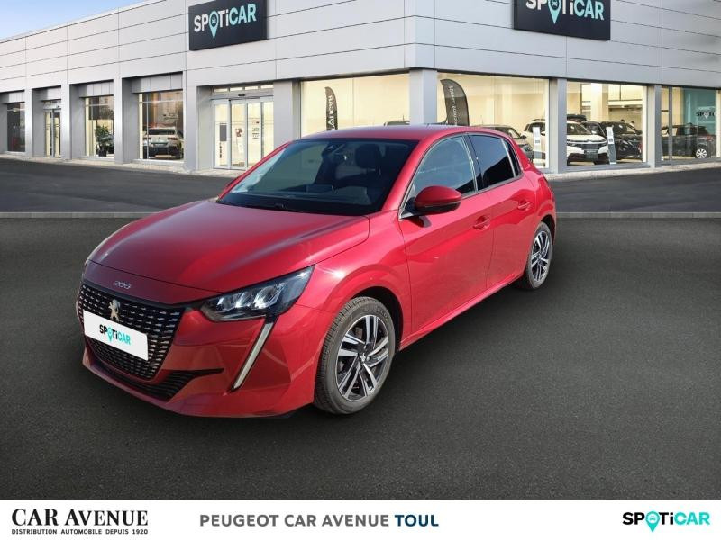 Occasion PEUGEOT 208 1.2 PureTech 100ch S&S Allure EAT8 2021 Rouge Elixir (V) 13590 € à Toul