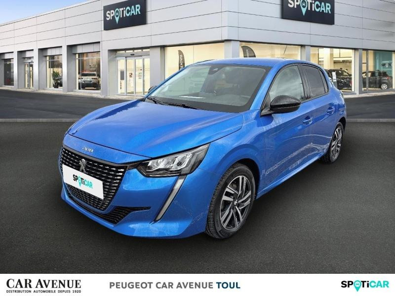 Occasion PEUGEOT 208 1.2 PureTech 100ch S&S Allure EAT8 2022 Bleu Vertigo (V) 14990 € à Toul