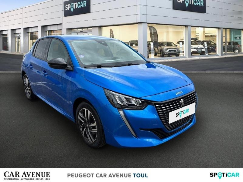 Occasion PEUGEOT 208 1.2 PureTech 100ch S&S Allure EAT8 2022 Bleu Vertigo (V) 14990 € à Toul