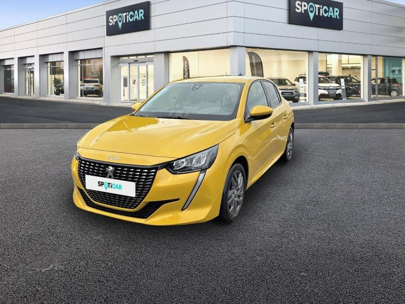 Occasion PEUGEOT 208 1.2 PureTech 100ch S&S Style EAT8 2021 Jaune 13890 € à Toul