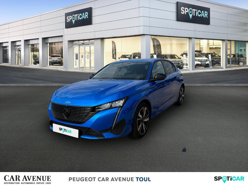 Occasion PEUGEOT 308 1.2 PureTech 130ch S&S Allure Pack 2022 Bleu Vertigo (S) 18990 € à Toul