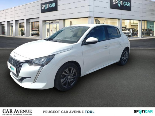 Occasion PEUGEOT 208 1.2 PureTech 75ch S&S Style 2021 Blanc Banquise (O) 11 290 € à Toul