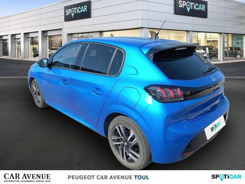 Occasion PEUGEOT 208 1.2 PureTech 100ch S&S Allure  Pack 2022 Bleu Vertigo (V) 14490 € à Toul