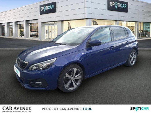 Occasion PEUGEOT 308 1.2 PureTech 110ch E6.3 S&S Style 2019 Bleu Magnetic 11 990 € à Toul
