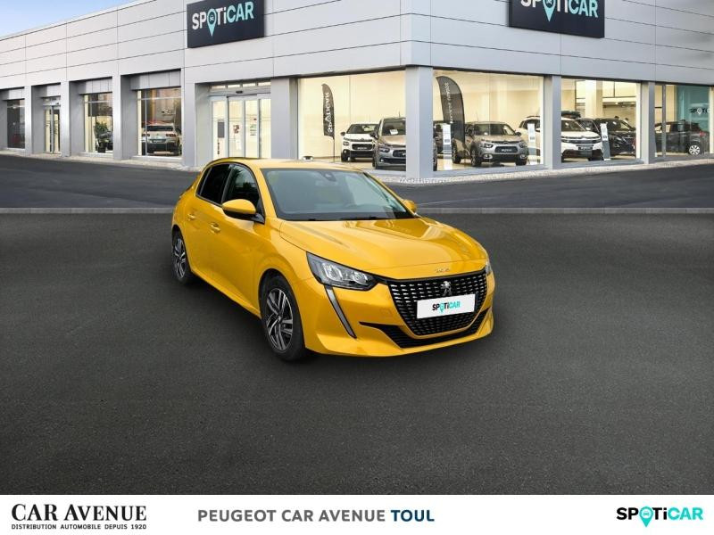 Occasion PEUGEOT 208 1.2 PureTech 100ch S&S Allure 2021 Jaune Faro 12249 € à Toul