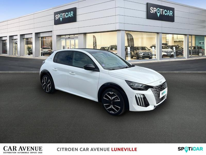 Used PEUGEOT 208 1.2 Hybrid 136ch GT e-DCS6 2025 Blanc Banquise (O) € 24990 in Toul