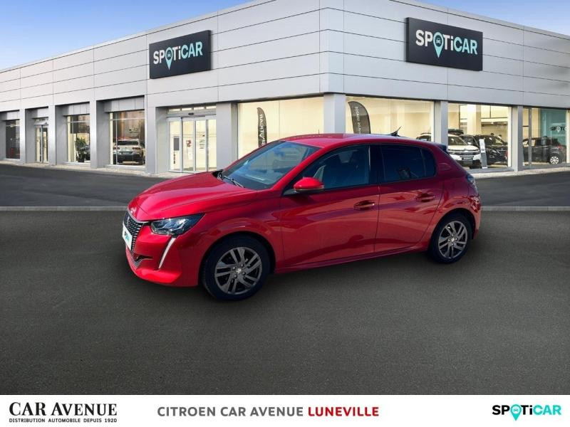 Occasion PEUGEOT 208 1.2 PureTech 75ch S&S Style 2021 Rouge Elixir (V) 11990 € à Toul
