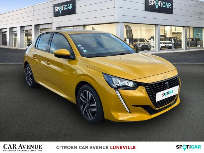 Occasion PEUGEOT 208 1.2 PureTech 100ch S&S Allure 2020 Jaune Faro 12990 € à Toul