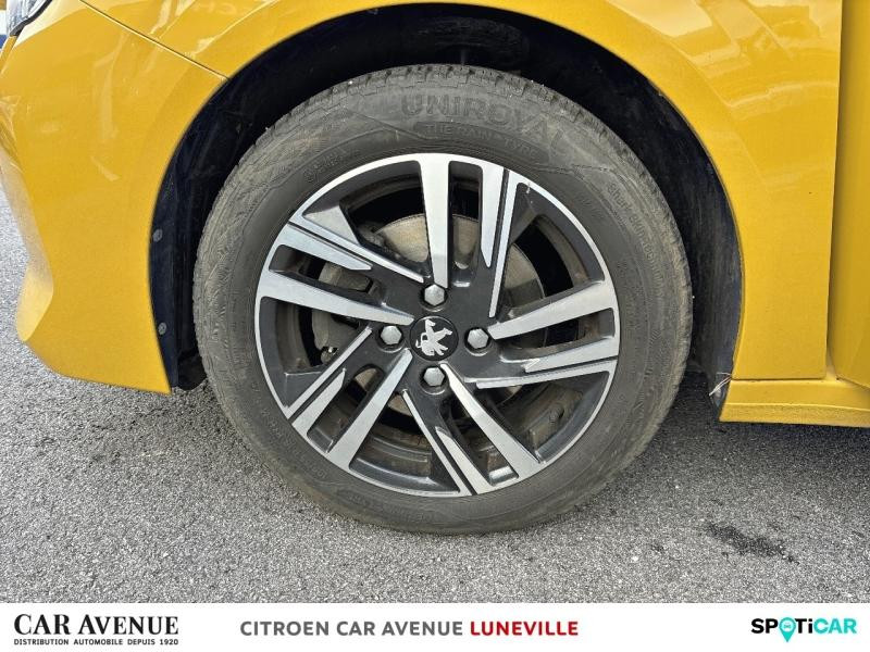 Occasion PEUGEOT 208 1.2 PureTech 100ch S&S Allure 2020 Jaune Faro 12990 € à Toul