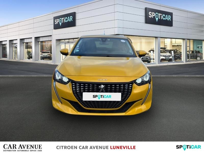 Occasion PEUGEOT 208 1.2 PureTech 100ch S&S Allure 2020 Jaune Faro 12990 € à Toul