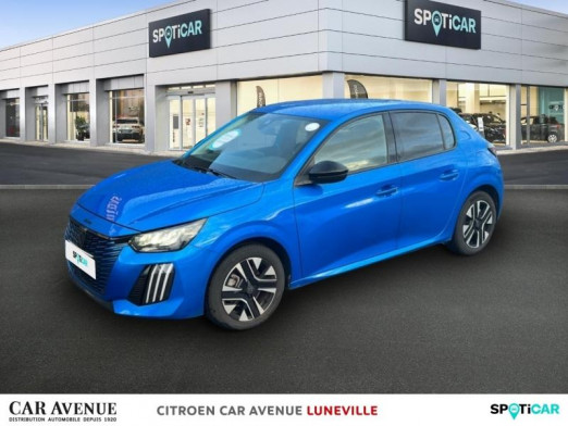 Occasion PEUGEOT 208 1.2 Hybrid 100ch Allure e-DCS6 2024 Bleu Vertigo (V) 20 290 € à Toul
