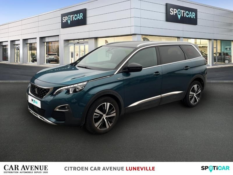 Used PEUGEOT 5008 1.5 BlueHDi 130ch S&S GT Line 2020 Emerald Crystal (M) € 20290 in Toul