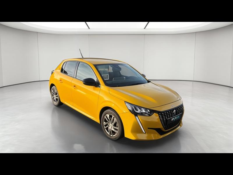 Occasion PEUGEOT 208 1.2 PureTech 100ch S&S Style 2022 Jaune 14114 € à Toul