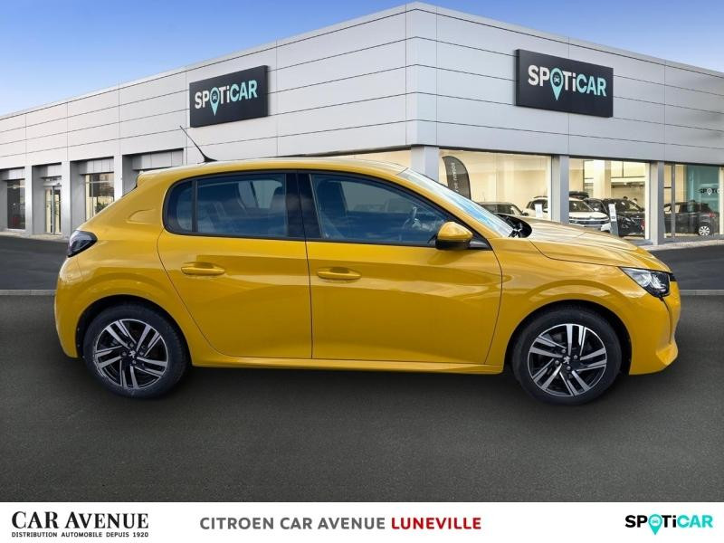 Occasion PEUGEOT 208 1.2 PureTech 100ch S&S Allure 2020 Jaune Faro 12352 € à Toul