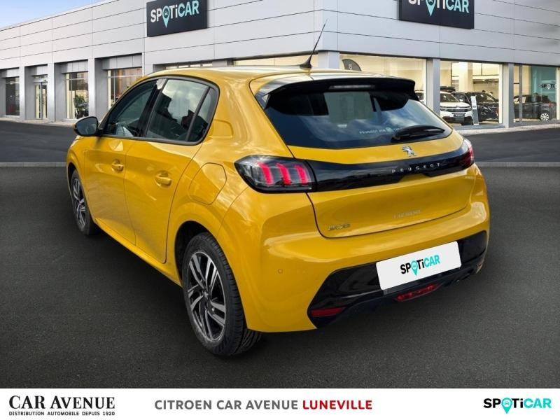 Occasion PEUGEOT 208 1.2 PureTech 100ch S&S Allure 2020 Jaune Faro 12352 € à Toul