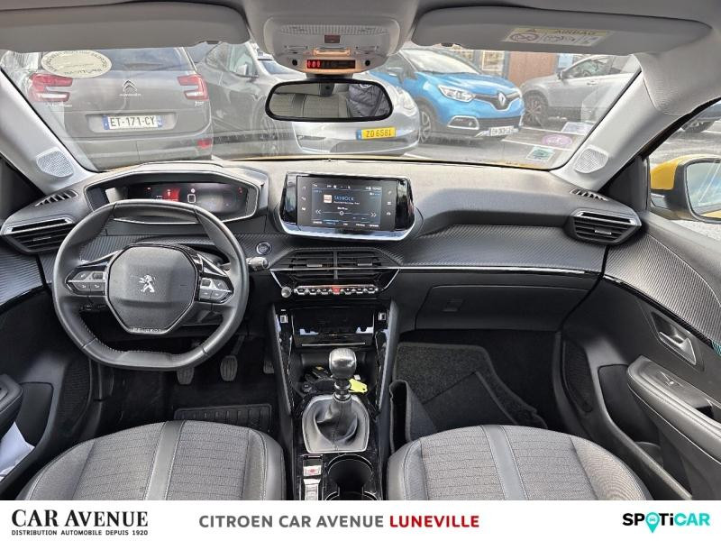Occasion PEUGEOT 208 1.2 PureTech 100ch S&S Allure 2020 Jaune Faro 12352 € à Toul
