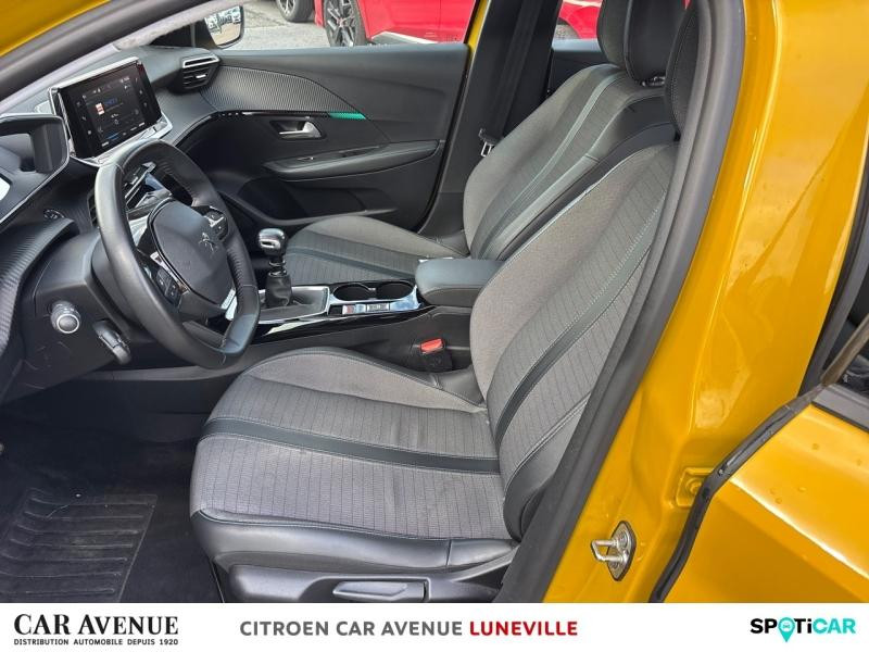 Occasion PEUGEOT 208 1.2 PureTech 100ch S&S Allure 2020 Jaune Faro 12352 € à Toul