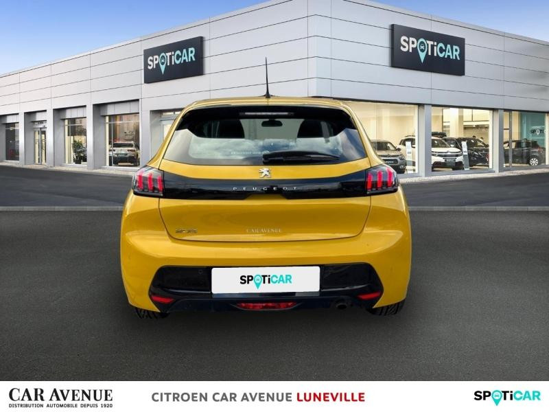 Occasion PEUGEOT 208 1.2 PureTech 100ch S&S Allure 2020 Jaune Faro 12352 € à Toul