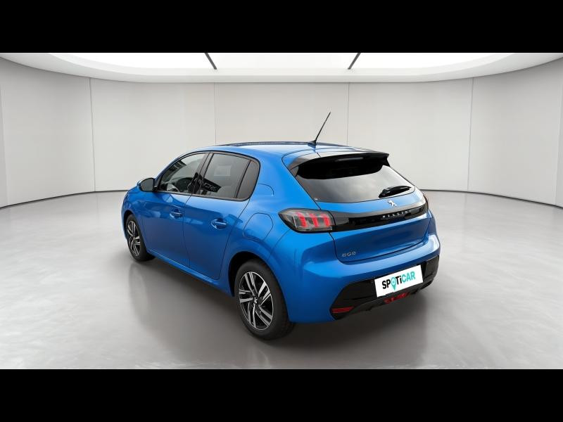 Occasion PEUGEOT 208 1.2 PureTech 100ch S&S Allure 118g 2021 Bleu Vertigo (V) 13480 € à Toul