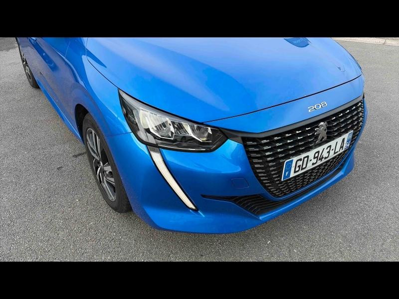 Occasion PEUGEOT 208 1.2 PureTech 100ch S&S Allure 118g 2021 Bleu Vertigo (V) 13480 € à Toul