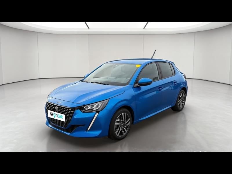 Occasion PEUGEOT 208 1.2 PureTech 100ch S&S Allure 118g 2021 Bleu Vertigo (V) 13480 € à Toul