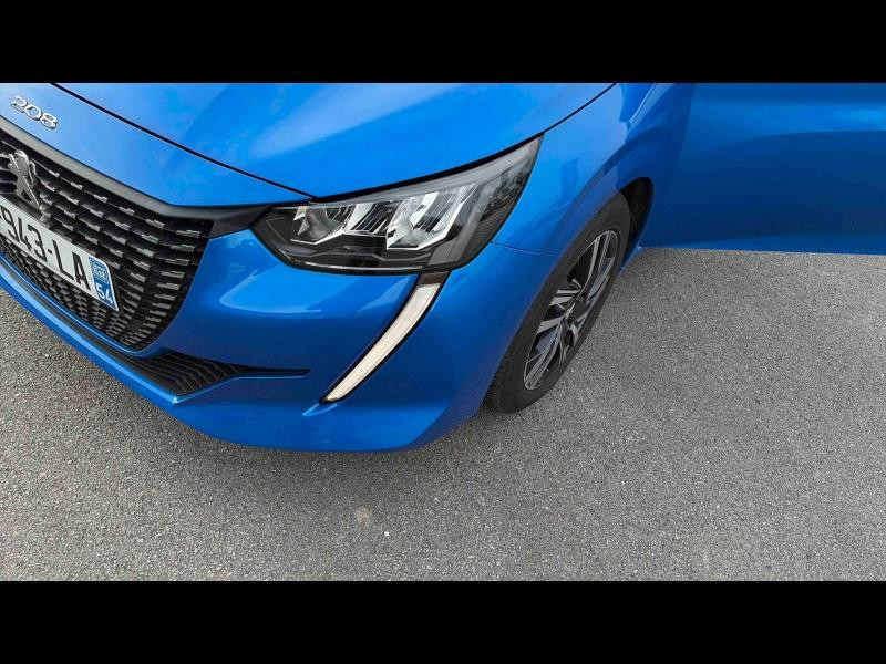 Occasion PEUGEOT 208 1.2 PureTech 100ch S&S Allure 118g 2021 Bleu Vertigo (V) 13480 € à Toul