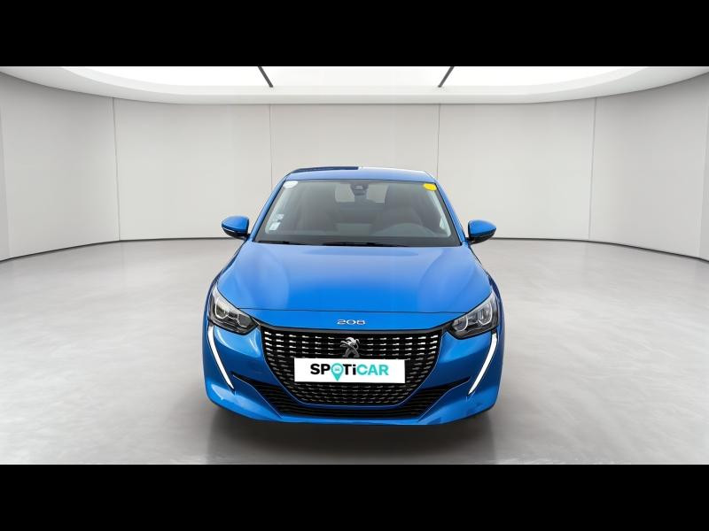 Occasion PEUGEOT 208 1.2 PureTech 100ch S&S Allure 118g 2021 Bleu Vertigo (V) 13480 € à Toul