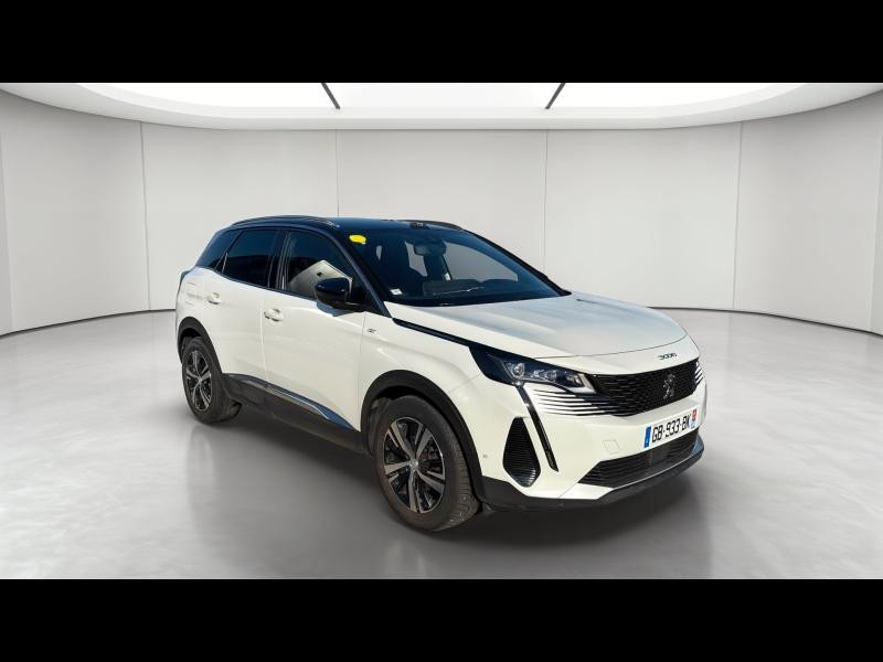 Occasion PEUGEOT 3008 1.5 BlueHDi 130ch S&S GT 2021 Blanc Nacré (N) 20998 € à Toul