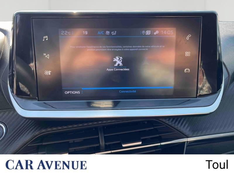 Occasion PEUGEOT 208 1.2 PureTech 100ch S&S Allure 118g 2021 Noir Perla Nera (M) 12658 € à Toul