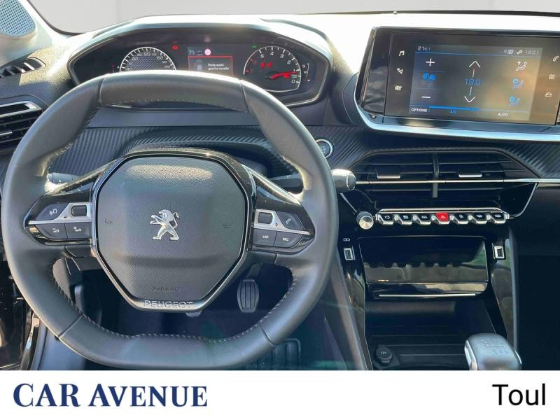 Occasion PEUGEOT 208 1.2 PureTech 100ch S&S Allure 118g 2021 Noir Perla Nera (M) 12658 € à Toul