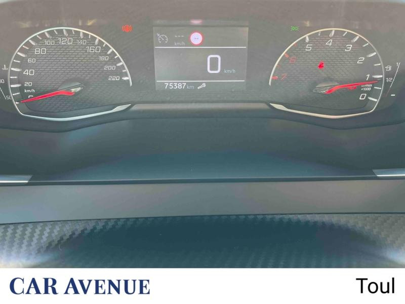 Occasion PEUGEOT 208 1.2 PureTech 100ch S&S Allure 118g 2021 Noir Perla Nera (M) 12658 € à Toul