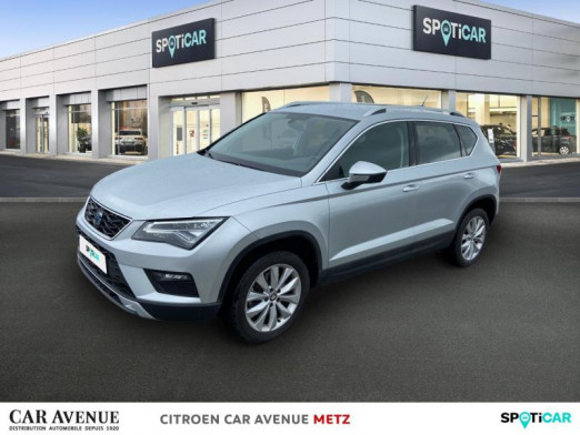 Occasion SEAT Ateca 1.4 EcoTSI 150ch ACT Start&Stop Style 2017 Argenté 16 990 € à Metz Borny