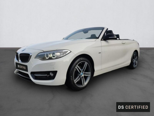 Occasion BMW Série 2 Cabriolet 218d 150ch Sport 2017 Alpinweiss 27 980 € à Metz Borny