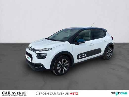 Occasion CITROEN C3 1.2 PureTech 83ch S&S Shine 123g 2021 Blanc Banquise (O) 17 690 € à Metz Borny