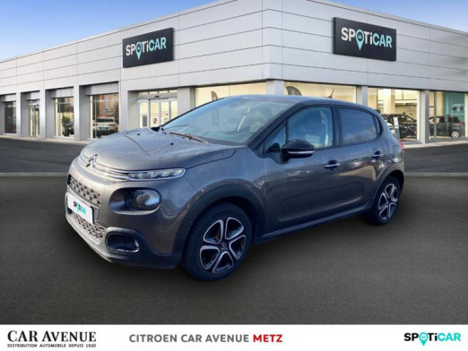 Occasion CITROEN C3 1.5 BlueHDi 100ch S&S Shine Business 2020 Gris Platinium (M) 14 780 € à Metz Borny