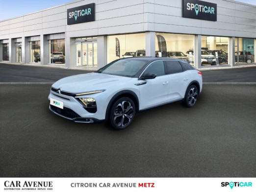 Occasion CITROEN C5 X Hybride rechargeable 225ch Shine ëEAT8 2023 Blanc Nacré (N) - Toit Noir Perla Nera 32 990 € à Metz