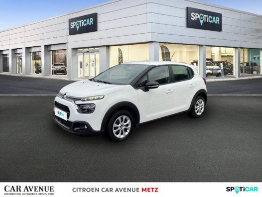 Occasion CITROEN C3 1.5 BlueHDi 100ch S&S Feel Business E6.d 2021 Blanc Banquise (O) 11 990 € à Metz