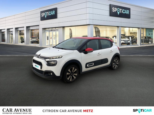 Occasion CITROEN C3 1.2 PureTech 110ch S&S Shine Business 124g 2021 Blanc Banquise (O) 14 290 € à Metz