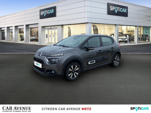 Occasion CITROEN C3 1.5 BlueHDi 100ch S&S Shine Business E6.d 2021 Gris Platinium (M) 13 490 € à Metz