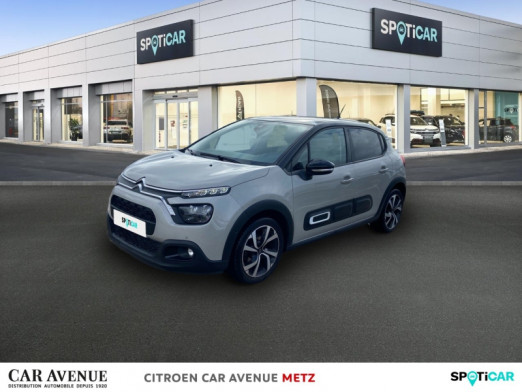 Occasion CITROEN C3 1.2 PureTech 110ch S&S Shine Pack  EAT6 2021 Sable (N) - Noir Onyx 14 990 € à Metz