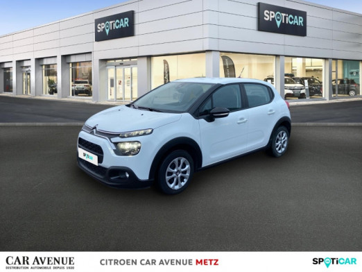 Occasion CITROEN C3 1.5 BlueHDi 100ch S&S Feel Business E6.d 2021 Blanc Banquise (O) 12 490 € à Metz