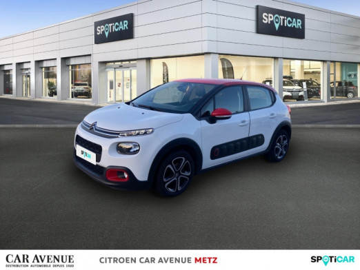 Occasion CITROEN C3 PureTech 110ch Shine S&S EAT6 E6.d 6cv 2020 Blanc Banquise 14 890 € à Metz