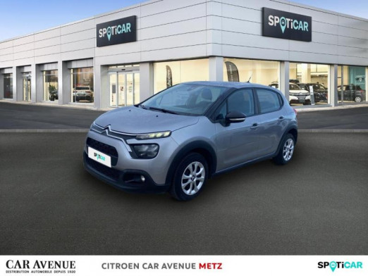 Occasion CITROEN C3 1.5 BlueHDi 100ch S&S Feel Business E6.d 2021 Gris Acier (M) 10 790 € à Metz