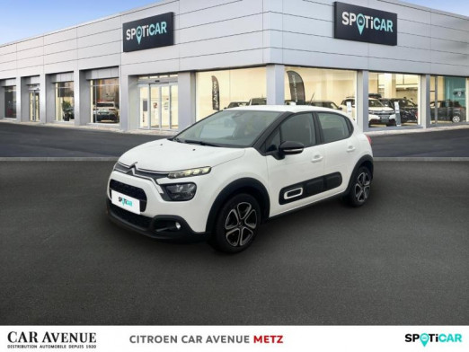 Occasion CITROEN C3 1.5 BlueHDi 100ch S&S Shine Business E6.d 2022 Blanc Banquise (O) 14 990 € à Metz