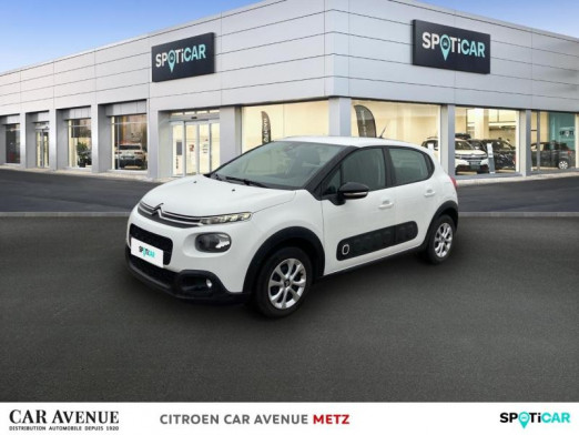 Occasion CITROEN C3 PureTech 110ch Shine Business S&S E6.d 2019 Blanc Banquise 11 290 € à Metz