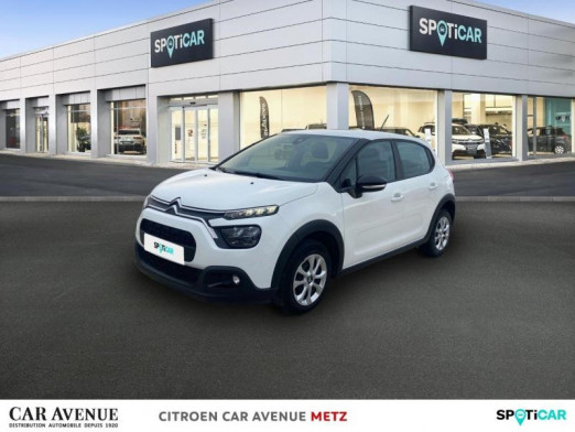 Occasion CITROEN C3 1.5 BlueHDi 100ch S&S Feel Business E6.d 2021 Blanc Banquise (O) 12 790 € à Metz