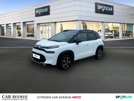 Used CITROEN C3 Aircross PureTech 110ch S&S Feel Pack 2023 Blanc Banquise (O) + Noir Perla Nera € 17,490 in Metz