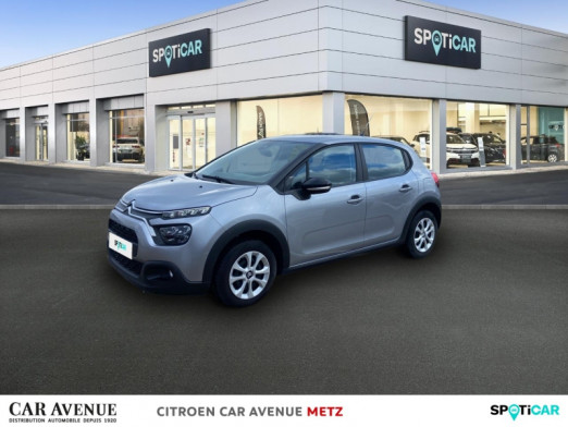 Occasion CITROEN C3 1.5 BlueHDi 100ch S&S Feel Business E6.d 2021 Gris Acier (M) 11 490 € à Metz