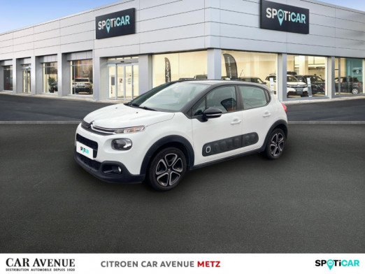 Occasion CITROEN C3 1.5 BlueHDi 100ch S&S Shine Business 2020 Blanc Banquise (O) 12 290 € à Metz